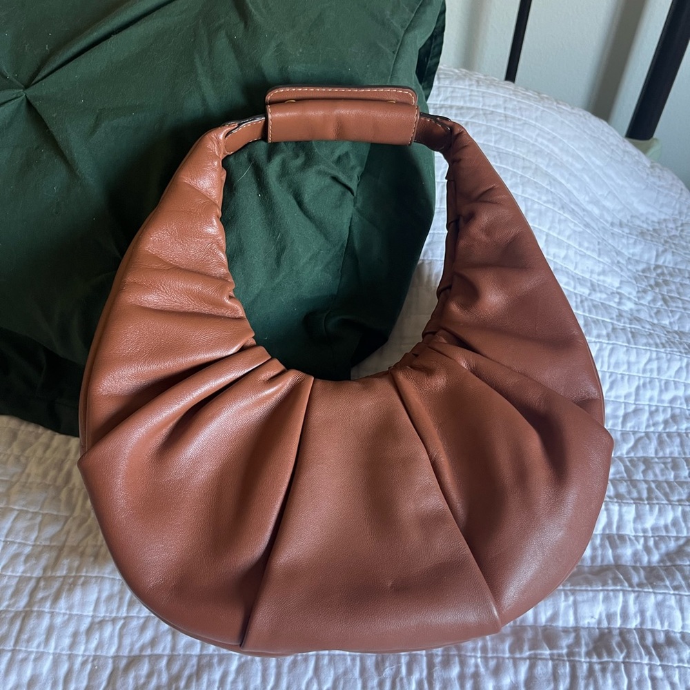 Staud Soft Leather Moon Bag